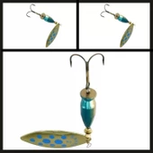 Uyguna-Yakala Altın/mavi No:2/20 Gr Long Döner Kaşık-KAŞ.090 thumbnail 2