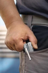 Victorinox 3.0240.B1 Swisstool Spirit Klips Gümüş - 3