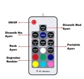 CATA CT 9144 12A Rgb Şerit Led Kumanda - 2
