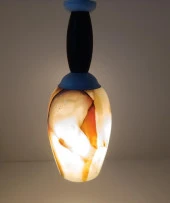 Lamba Oniks Taşı Avize Gece Lambası Sarkıt Işık Ev Aydınlatma Dekorasyon - 5