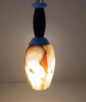 Lamba Oniks Taşı Avize Gece Lambası Sarkıt Işık Ev Aydınlatma Dekorasyon - 7