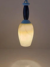 Lamba Oniks Taşı Avize Gece Lambası Sarkıt Işık Ev Aydınlatma Dekorasyon - 8