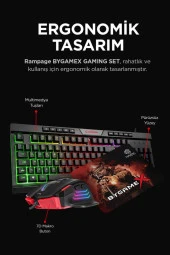Rampage BygameX K2 SÜPER 3LÜ OYUNCU SETİ - 4
