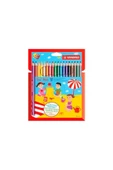 TRİO THİCK  KALIN UÇLU KURU  KALEM 18 Lİ PAKET - 1