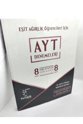 Karekök Yayınları Ayt Eşit Ağırlık 8'li Paket Deneme 2020 - 3