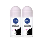 Nivea Invisible Black & Whıte Clear Kadın Roll-On Deodorant 2 x 50 ML - 1