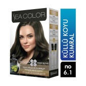 SEA COLOR SAÇ BOYASI 6/1 KÜLLÜ KOYU KUMRAL - 1