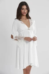 Pierre Cardin 5625 Ekru  Penye 6 Lı Bayan Çeyiz Seti thumbnail 1