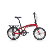 Carraro Flexi 108 20 Jant Katlanabilir Bisiklet (Mat Haki Siyah Turuncu) - 1