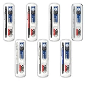 Scrikss Graph-X Versatil Uçlu Kalem Uç+Silgi 3 lü Okul Seti Kristal Kutu 0.7 thumbnail 1