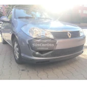 Renault Symbol 2008-2012 Thalia Uyumlu Üniversal Laguna Lip Esnek Ön Lip 2 Parça Tampon Altı Dil Karlık Ön Ek - 2