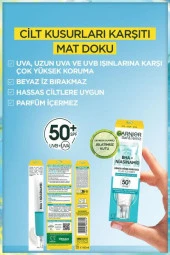 Garnier Saf & Temiz Günlük Güneş Koruyucu Fluid SPF 50+ Yüz Kremi 40 ML - 6