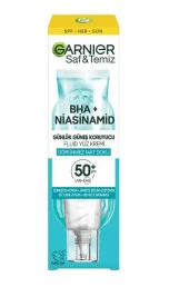Garnier Saf & Temiz Günlük Güneş Koruyucu Fluid SPF 50+ Yüz Kremi 40 ML - 7