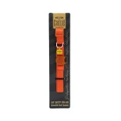Cattie Tokalı Kedi Boyun Tasması Turuncu 1x15-25 Cm - 1