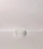 10ml Beyaz Akrilik Krem Kutusu, Kozmetik Kutu, Plastik Kutu, 50 Adet - 1