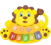 Birlik Oyuncak 855-33A-24 Türkçe Eğitici Sesli Işıklı Masalcı Aslan Piyano Oyuncak thumbnail 1