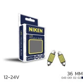 Niken Led Ampul Sofit Canbus Led 36Mm 12-24V - 1