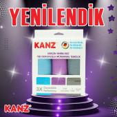 Kanz 3'lü Alman Mikrofiber Temizlik Bezi (2'li Set) - 5