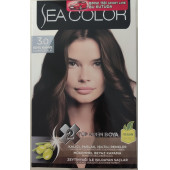 SEA COLOR  2 Lİ TÜP KREM SAÇ BOYASI 3/0  KOYU KAHVE - 1