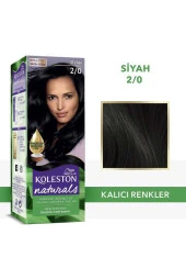 Wella Koleston Naturals Saç Boyası 2/0 Siyah - 6