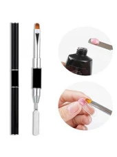 Fontenay Poly Jel Fırçası, Çift Taraflı Spatulalı Poly Jel Uygulama Fırçası No:958 - 2