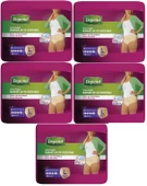 Depend Emici Külot Hasta Bezi Large - Büyük Kadın 50 Adet (5PK*10) thumbnail 1