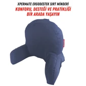 XPERMATE ErgoDestek Sırt Minderi Fermuarlı-Ameliyat Sonrası Yastık-TV Yastığı ve Sırt Yastığı Lacive - 1