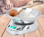 Desis KFS-S3 Paslanmaz Mutfak Terazisi thumbnail 6