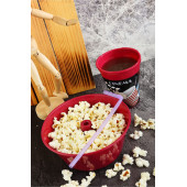 Yuvarlak Mısır Kovalı Pipetli Bardak - 1