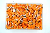 Elmax 500 Adet 4mm Turuncu İzoleli Kablo Yüksüğü ELX IY 3040 - 2