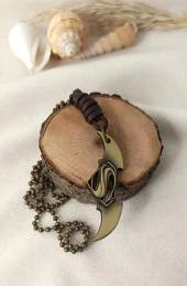 Kolye Süpermen Betmen Takı Erkek Kadın Takı Zincir Kolye Sarı - 2