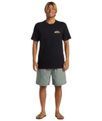 Quiksilver AQYZT09563 Step Up Mor Erkek Tişört - 1
