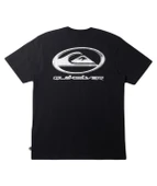 Quiksilver AQYZT09545 Chrome Logo Ss Stn Erkek Tişört - 2