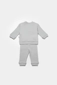 Bebek Pantolon ve Uzun Kollu Gömlek Takımı, %100 Organik Pamuk, Bebek ve Yenidoğan Serisi - CSYW1024 - 3