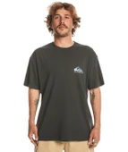 Quiksilver EQYZT07654 Take Us Back Logo Ss Erkek Tişört - 1