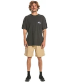 Quiksilver EQYZT07654 Take Us Back Logo Ss Erkek Tişört - 4