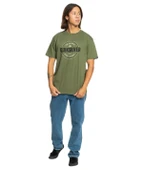Quiksilver EQYZT07680 Circle Up Ss Erkek Tişört - 6