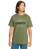 Quiksilver EQYZT07680 Circle Up Ss Erkek Tişört - 1