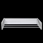 Nebu İç ve Dış Mekan Duvara Monte Dekoratif Çamaşır Askısı - 100 CM - BEYAZ - 3