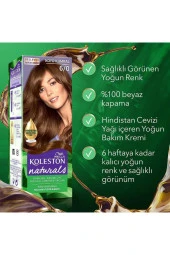 Koleston Naturals Saç Boyası 6/0 Koyu Kumral - 1