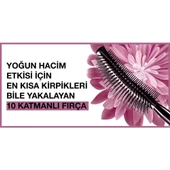 Maybelline New York Lash Sensational Yelpaze Etkili Siyah Maskara 1 Paket (1 x 9.5 ml) - 7