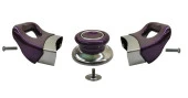 Tencere Tava Sahan Kulp ve Kapak Kulpu Yasemin Mor 3 Set - 3