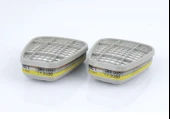 3M 6057 Abe1 Organik,İnorganik,Asit Gaz Ve Buhar Filtresi (1 Takım) - 1