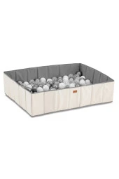 Wellgro Katlanır Top Havuzu 150 Toplu, Ekru thumbnail 3