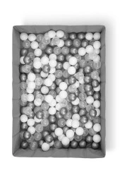 Wellgro Katlanır Top Havuzu 150 Toplu, Ekru thumbnail 4