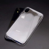 İPhone XR  Kamera Korumalı Silikon Kılıf Şeffaf - 4