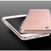 İPhone 6-6S Tıpalı Kamera Korumalı Silikon Kılıf (Şeffaf) thumbnail 5