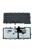 Lenovo ile Uyumlu ThinkPad X260 20F6007VTX, X260 20F60081TX Notebook Klavye Işıklı Siyah TR - 1