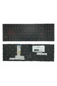 Lenovo ile Uyumlu Legion Y520 80WK000BMX, Y520 80WK004JTX Notebook Klavye Işıklı Siyah TR - 1