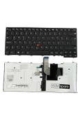 Lenovo ile Uyumlu Thinkpad 20AR, 20AW, 20B7, 20C5 Klavye Işıklı Siyah TR Versiyon 2 - 1